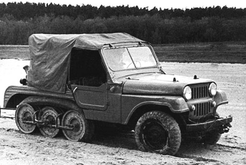 НАМИ С-3/С-3МУ (1962–1974 гг.) вездеход, зил, краз, прототип
