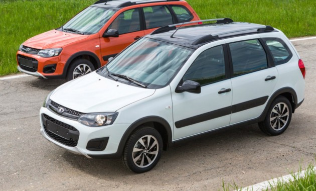 Lada Kalina cross black line Comfort