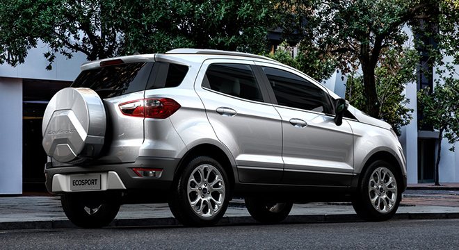 ford ecosport titanium сзади