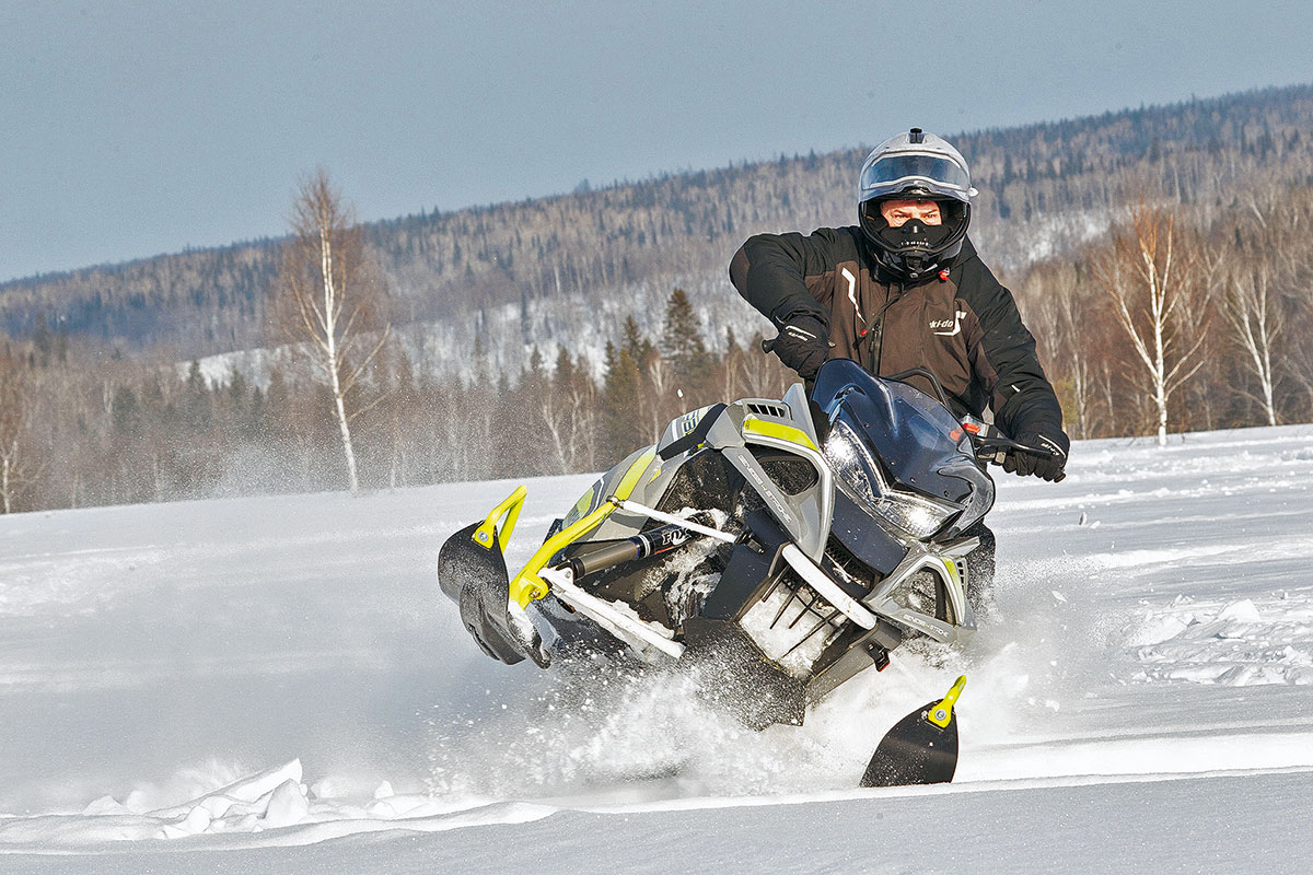 Yamaha Sidewinder M-TX SE 162: тест самого мощного в мире снегохода