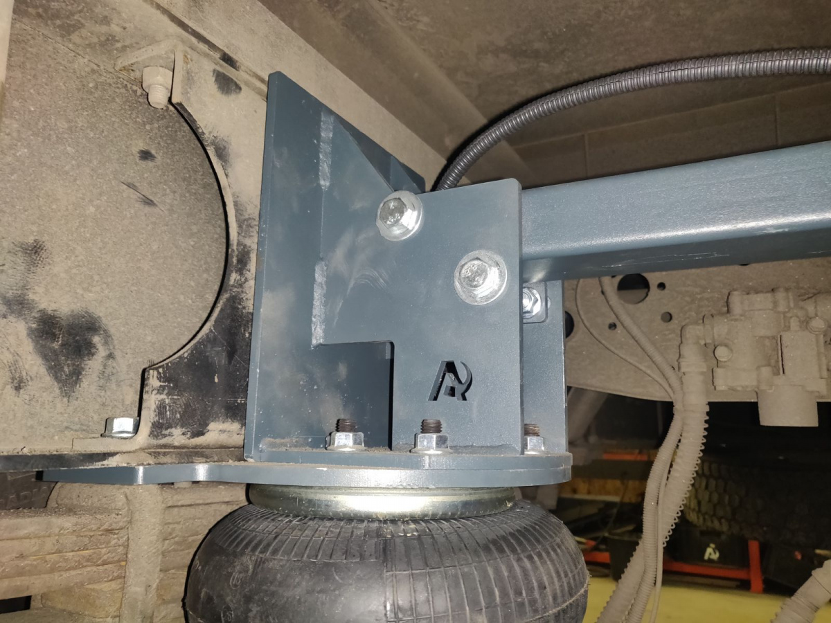 Купить пневмоподвеску на заднюю ось, а/м марки ГАЗ, модель ГАЗон Next, Усиленная рама Луидор Aride в СПб - выгодные цены, гарантия и доставка в любой город РФ