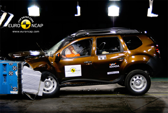 краш-тест Renault Duster