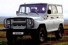 Семейство автомобилей УАЗ-31514 с металлической крышей, карбюраторным двигателем УМЗ-4178