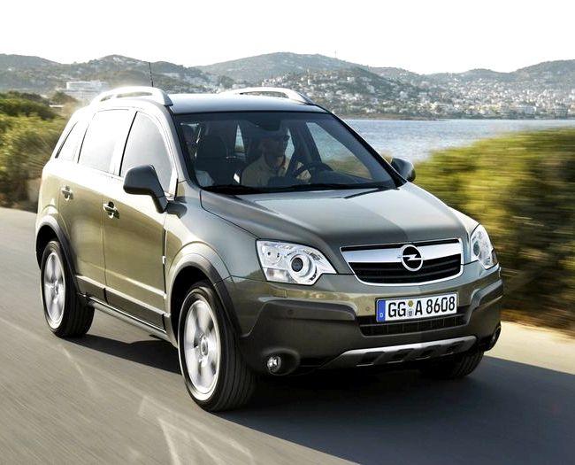 Opel Antara тест драйв верхние крепления