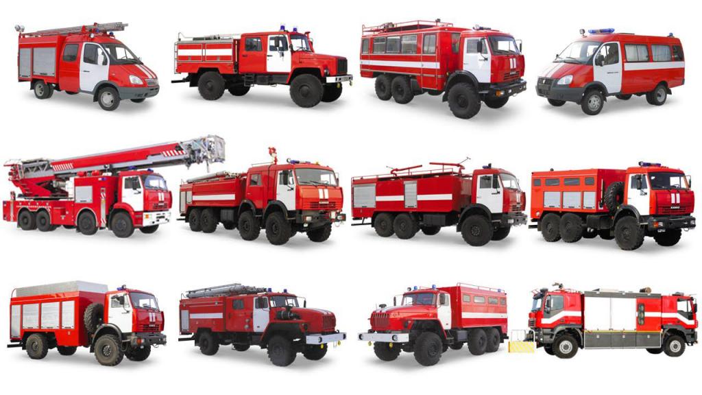 классификация пожарных машин