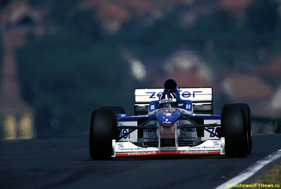 Дэймон Хилл на Arrows на Гран При Венгрии 1997 года