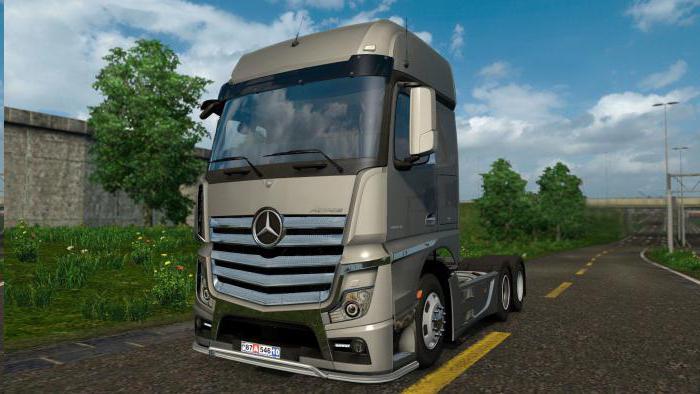 euro truck simulator mercedes benz actros