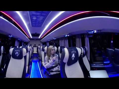Автобус бизнес класса Фоксбас в 360° градусов