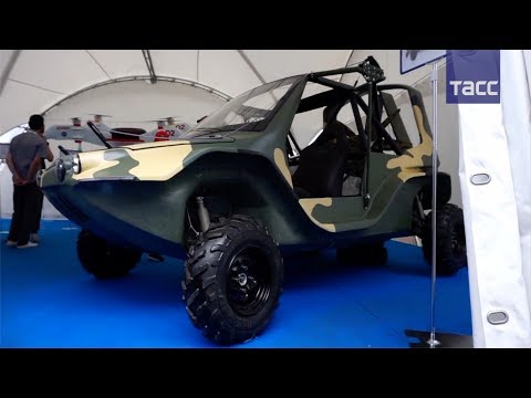 Летающий автомобиль-амфибия "Тритон" представлен на МАКС-2017