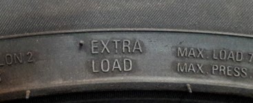 Усиленная маркировка шин Extra Load