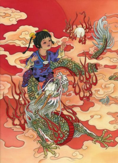 Китайские легенды и сказки о драконах