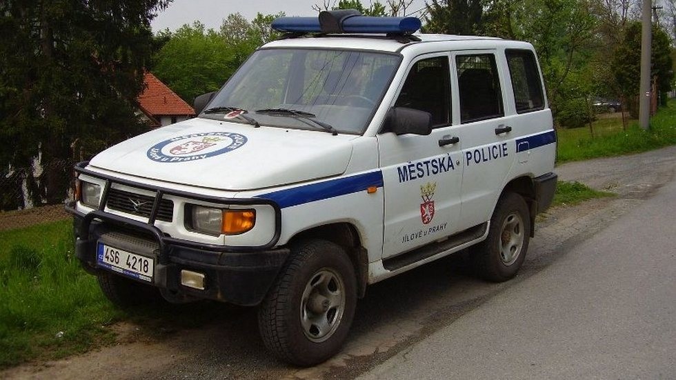 УАЗ 3160 чешская полиция