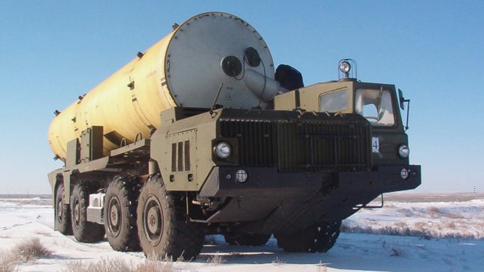 Транспортная машина противоракетного комплекса «Амур» (фото Р. Белозерского)