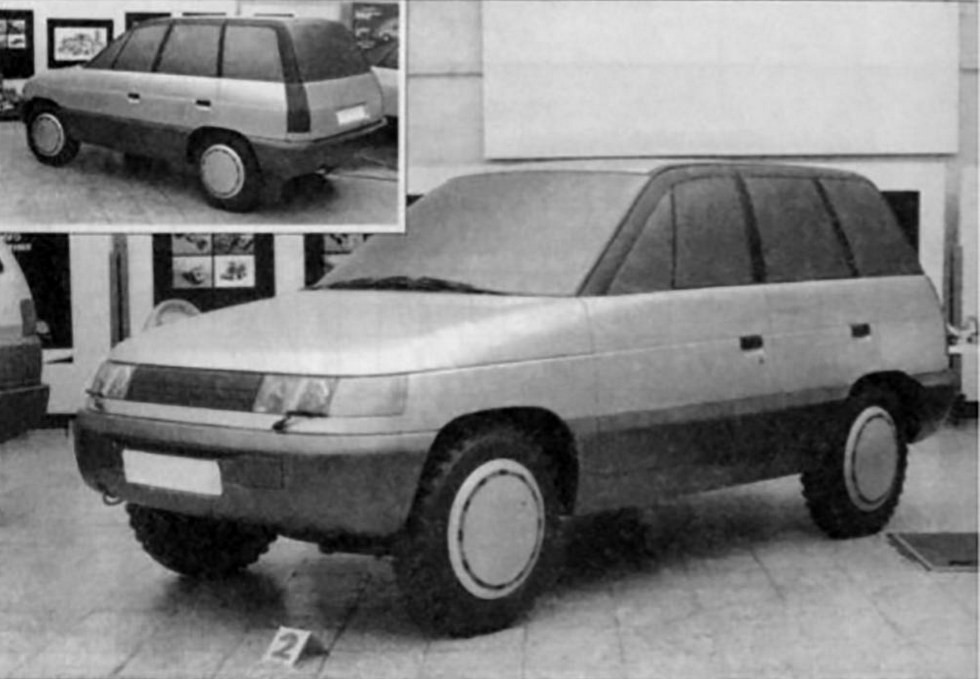 Вариант ВАЗ-2123 от В. Степанова (1988 год)