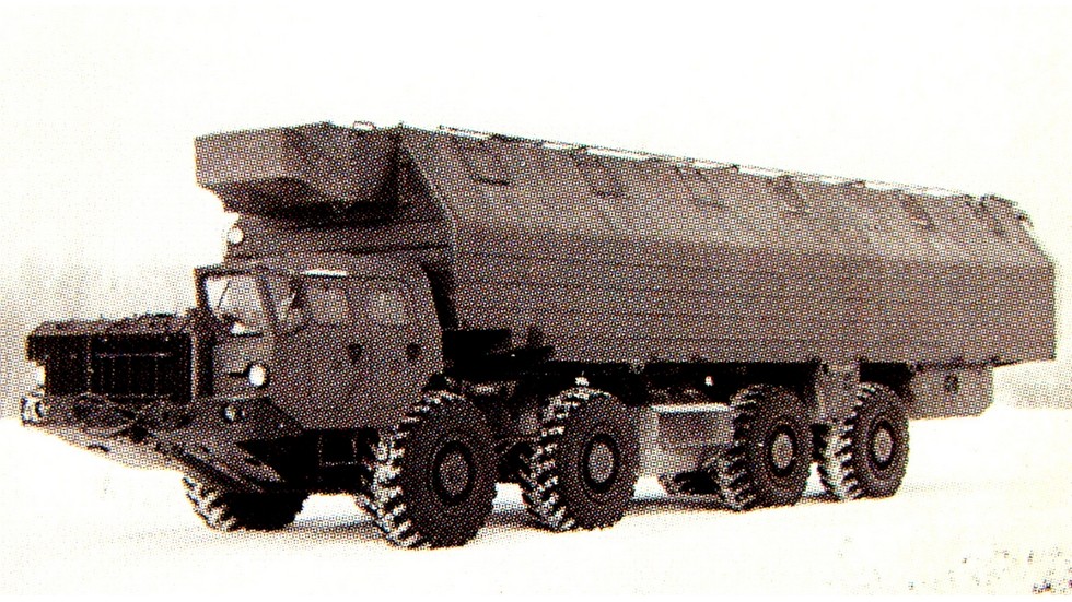 Многоцелевой 15-тонный кузов 2215 на шасси МАЗ-543М