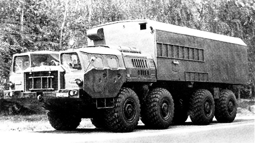Многоцелевой 14,5-тонный кузов 2208 на шасси МАЗ-543А
