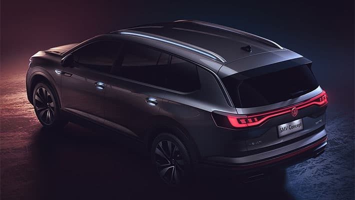 фото Volkswagen SMV Concept 2019-2020 вид сзади
