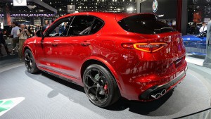 фото Alfa Romeo Stelvio 2017-2018 вид сзади