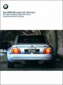 Проспект BMW Z3