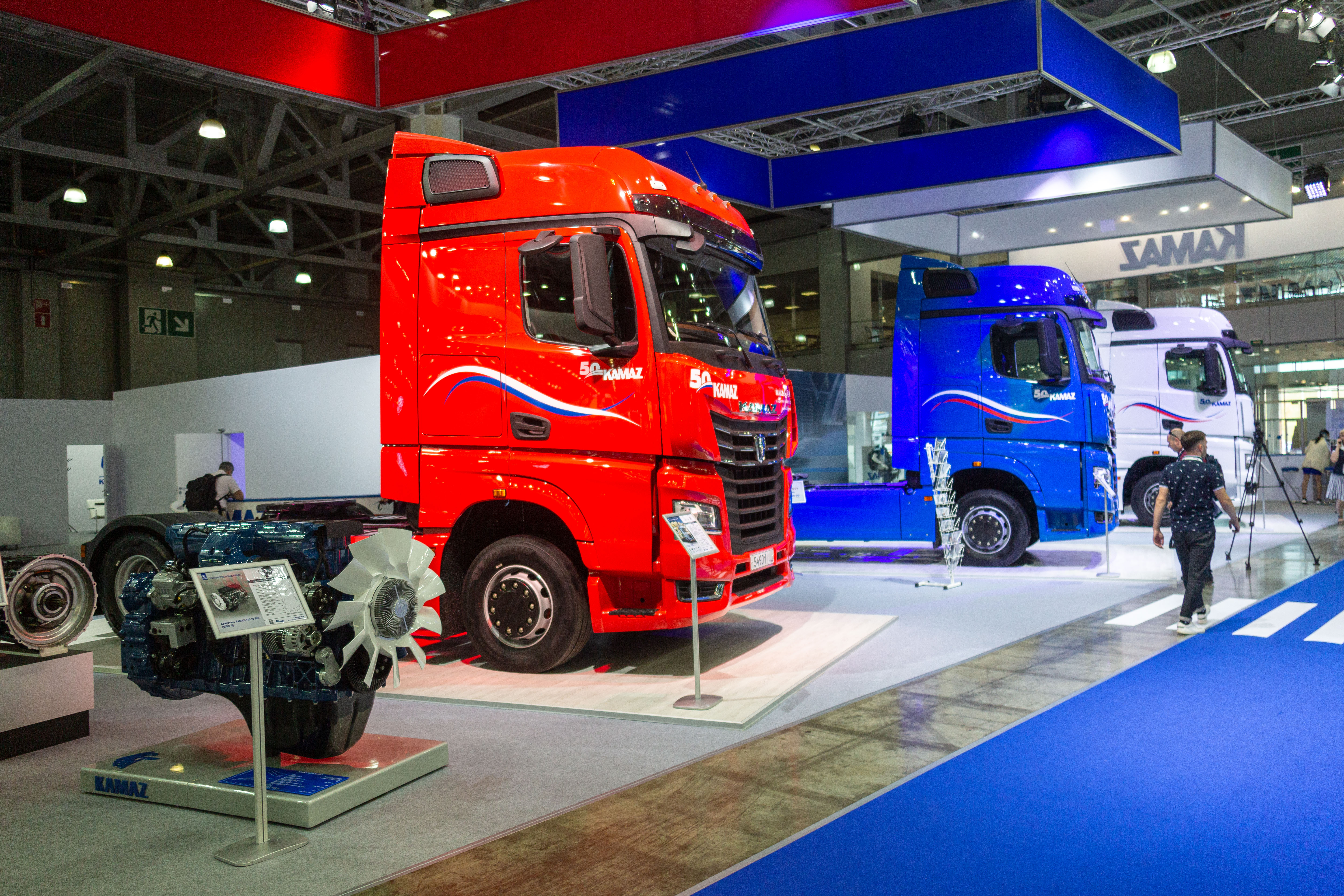 КАМАЗ участвует в выставке COMTRANS 2019