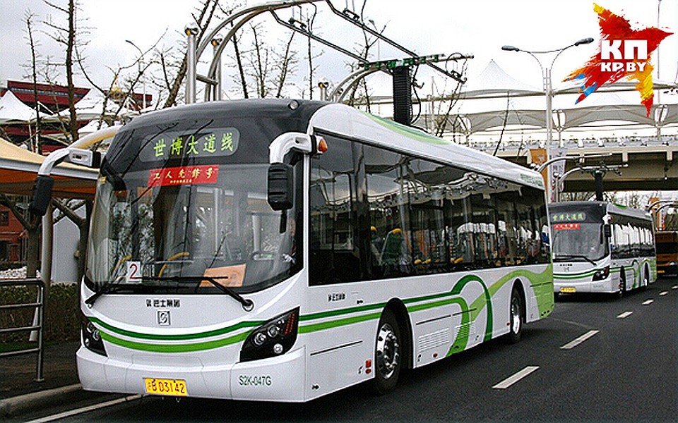 Так выглядят электробусы в Китае. Фото производителя. 