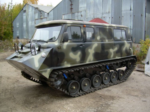 УАЗ-452 - военный тюнинг
