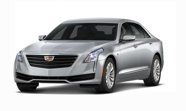 2018 Cadillac CT6 grey silver body color