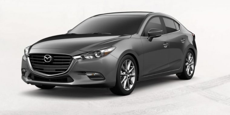 2018 Mazda3 grey metallic body color