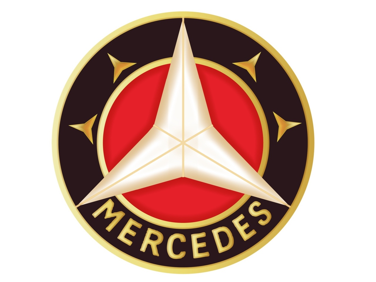 Эволюция логотипа Mercedes