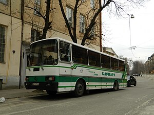 LAZ-4207 UTOS Bandourist Chorus bus.jpg