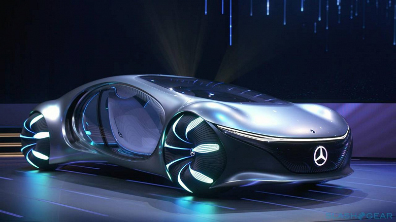 Mercedes-Benz представила симбиотический электромобиль VISION AVTR в стилистике «Аватара»