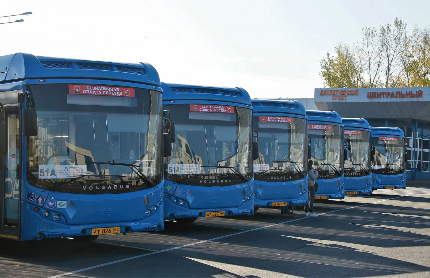 На Кузбасс приехали новые автобусы «Volgabus»