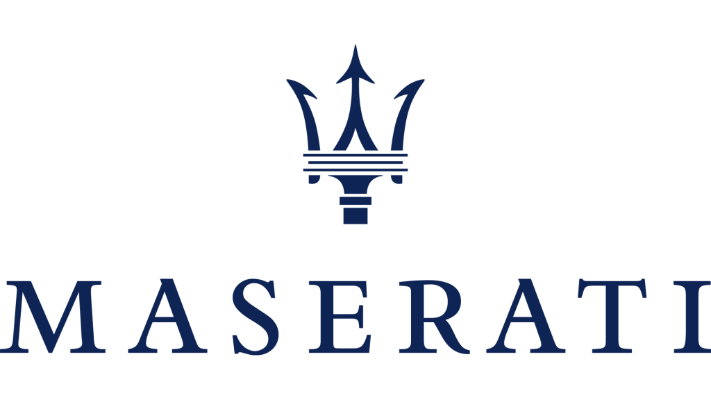 Знак Maserati (синий)